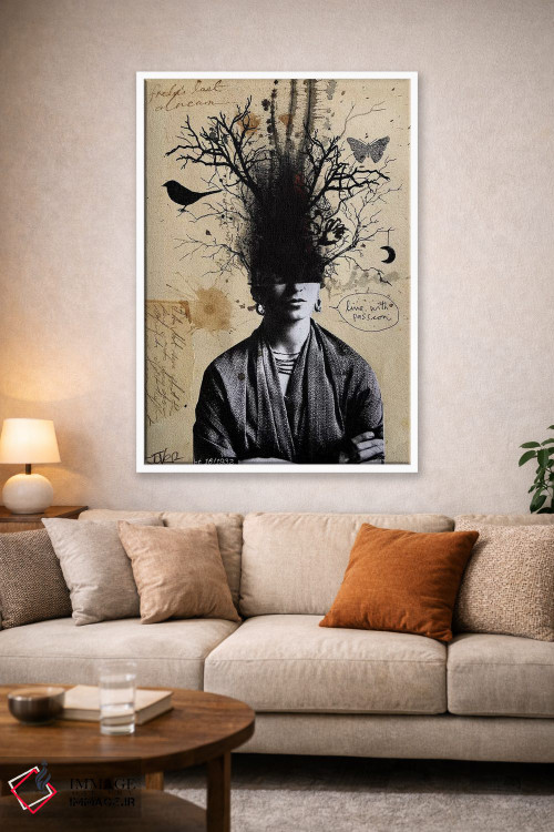 تابلو دکوراتیو آخرین رویای فریدا اثر لوی جوور - D1W