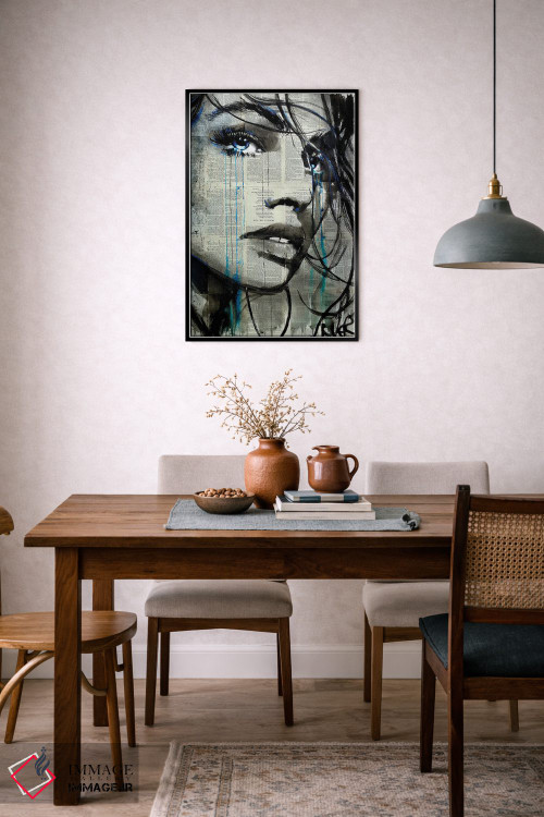 تابلو دکوراتیو نقطه کانونی اثر لوی جوور - D6B