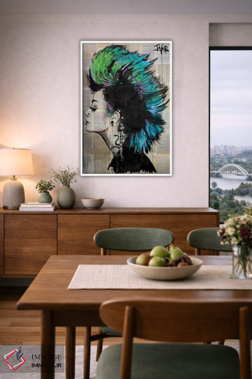 تابلو دکوراتیو زیرزمینی اثر لوی جوور - D6W