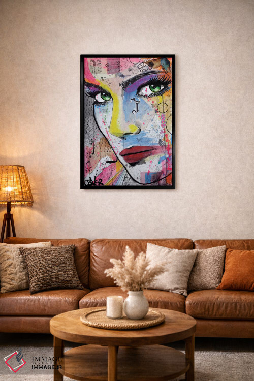 تابلو دکوراتیو وزوز/هیجان اثر لوی جوور - D6B