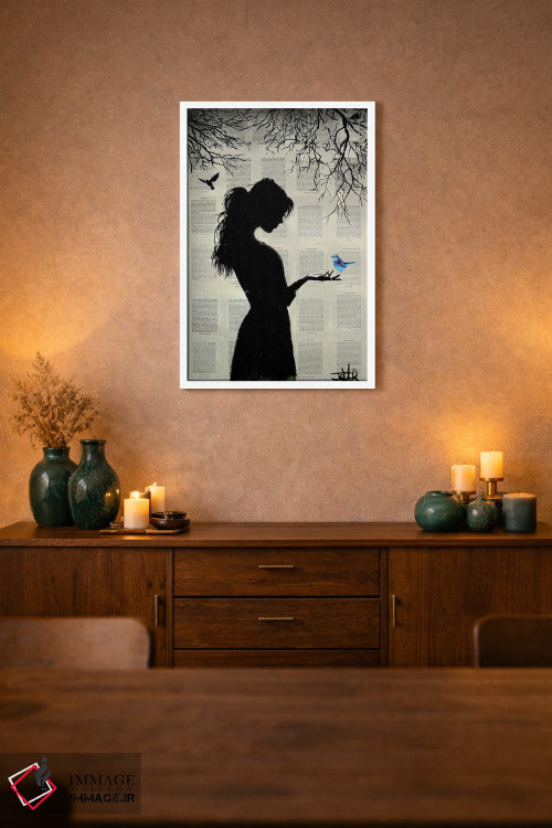 تابلو دکوراتیو تمثیل و امید اثر لوی جوور - D1W