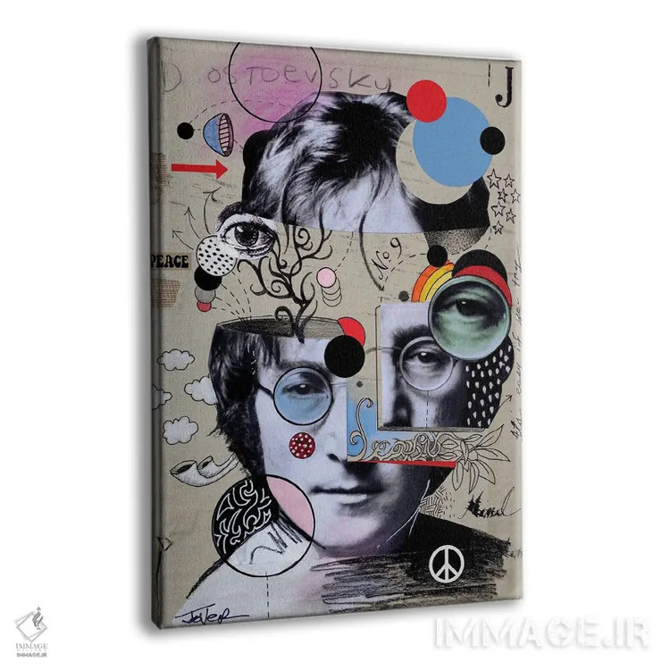 تابلو دکوراتیو اگر تلاش کنی آسان است اثر لوی جوور - نمای پرسپکتیو محصول