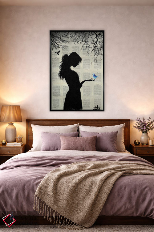 تابلو دکوراتیو تمثیل و امید اثر لوی جوور - D5B