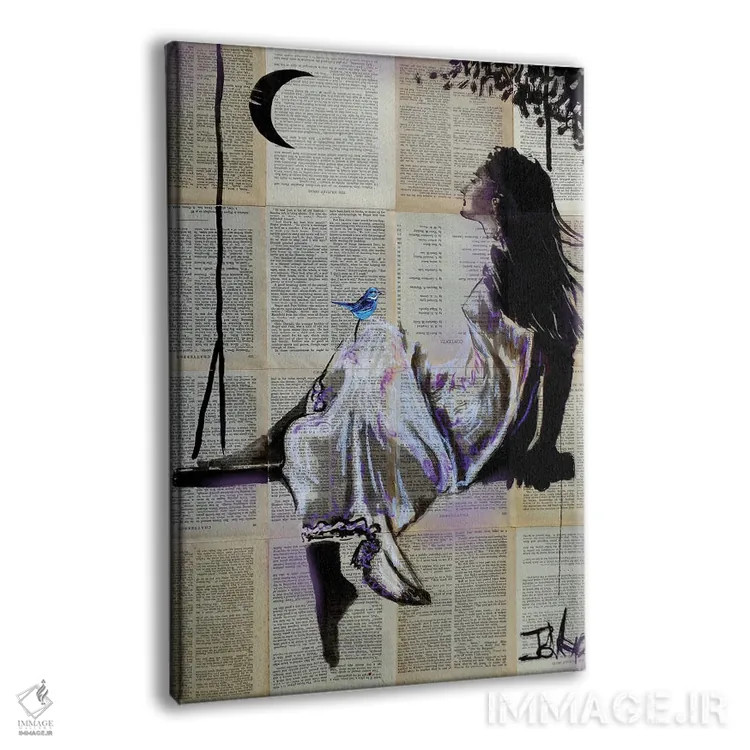 تابلو دکوراتیو نوعی سرخوشی اثر لوی جوور - نمای پرسپکتیو محصول