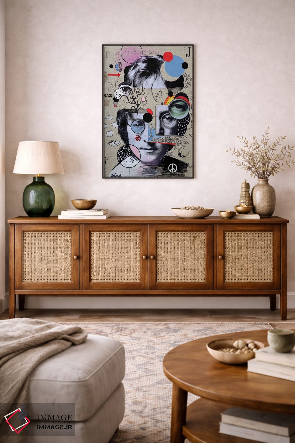 تابلو دکوراتیو اگر تلاش کنی آسان است اثر لوی جوور - D4B