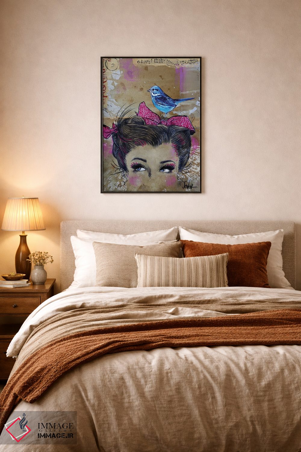 تابلو دکوراتیو دیدار در آنجا اثر لوی جوور - D4B