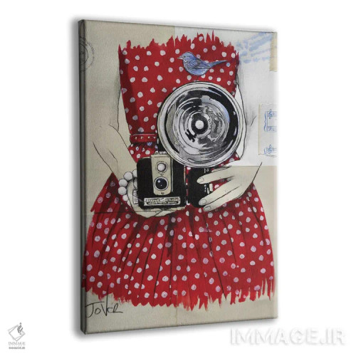 تابلو دکوراتیو فلش اثر لوی جوور - نمای پرسپکتیو محصول