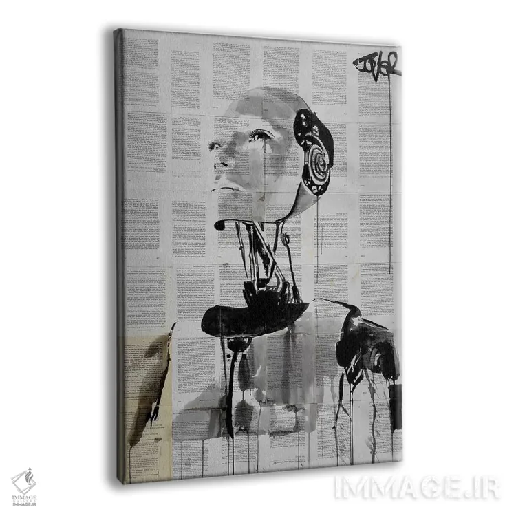 تابلو دکوراتیو فردا اثر لوی جوور - نمای پرسپکتیو محصول