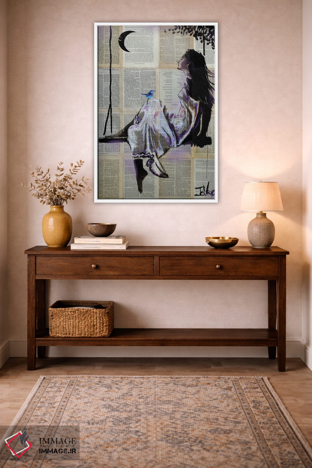 تابلو دکوراتیو نوعی سرخوشی اثر لوی جوور - D2W