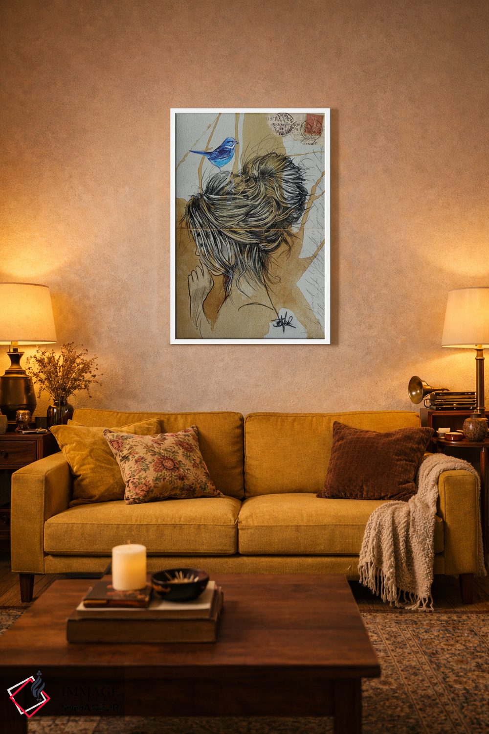 تابلو دکوراتیو تفکر نهایی اثر لوی جوور - D2W