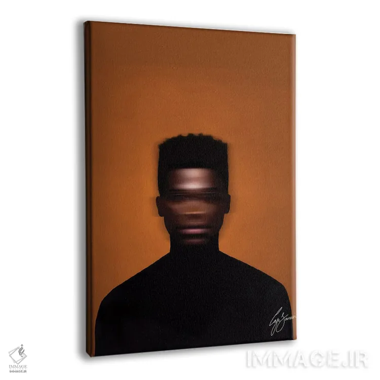 تابلو دکوراتیو هیچ کجا اثر لاژی سنوسی - نمای پرسپکتیو محصول