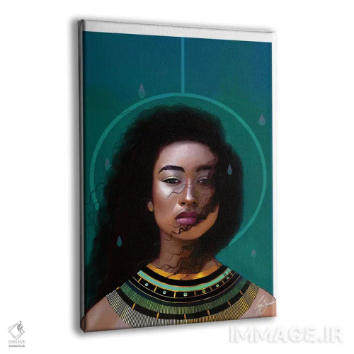 تابلو دکوراتیو ملکه اثر لاژی سنوسی - نمای پرسپکتیو محصول