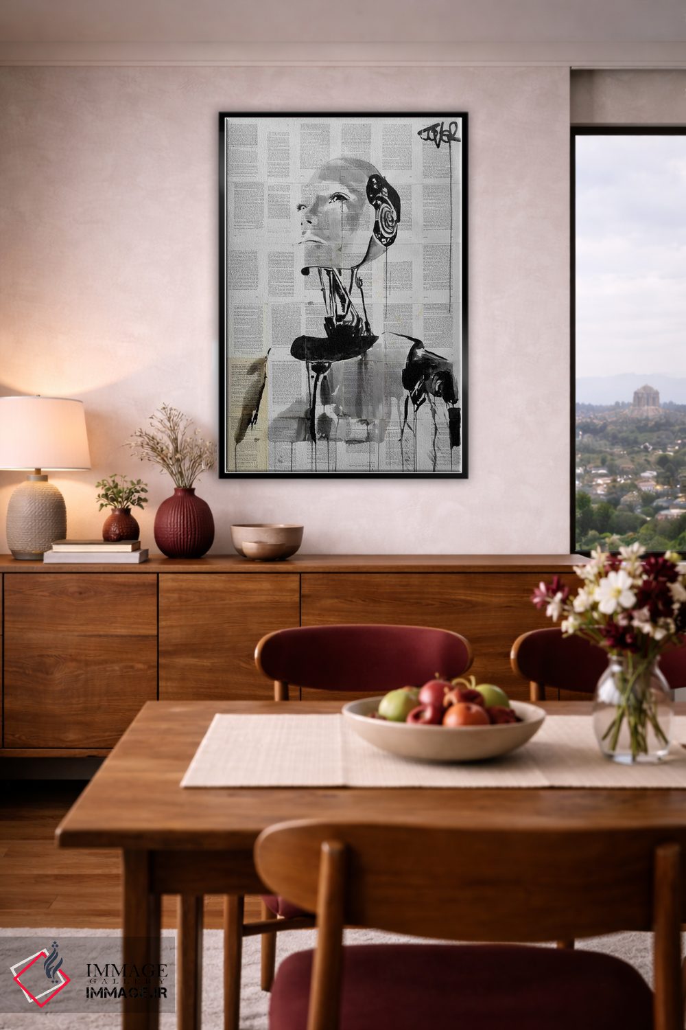 تابلو دکوراتیو فردا اثر لوی جوور - D5B