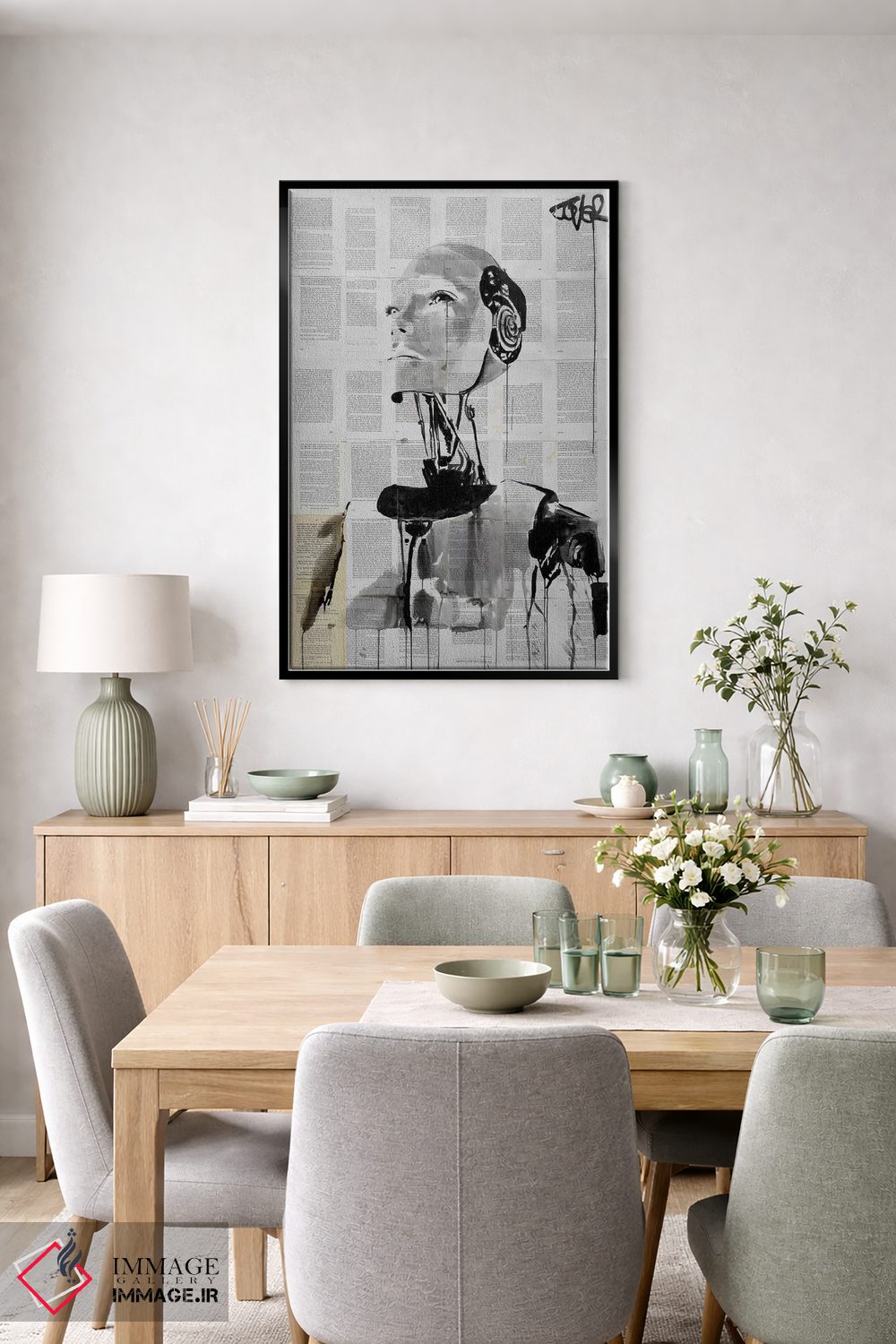 تابلو دکوراتیو فردا اثر لوی جوور - D6B