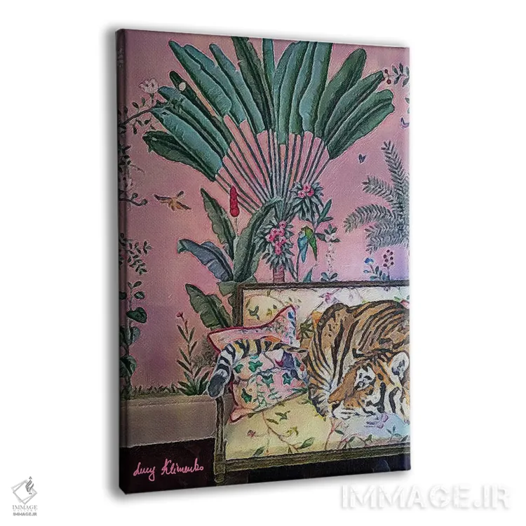 تابلو دکوراتیو خیال پردازی اثر لوسی کلیمنکو - نمای پرسپکتیو محصول