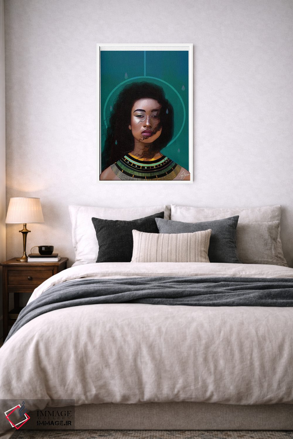 تابلو دکوراتیو ملکه اثر لاژی سنوسی - D5W