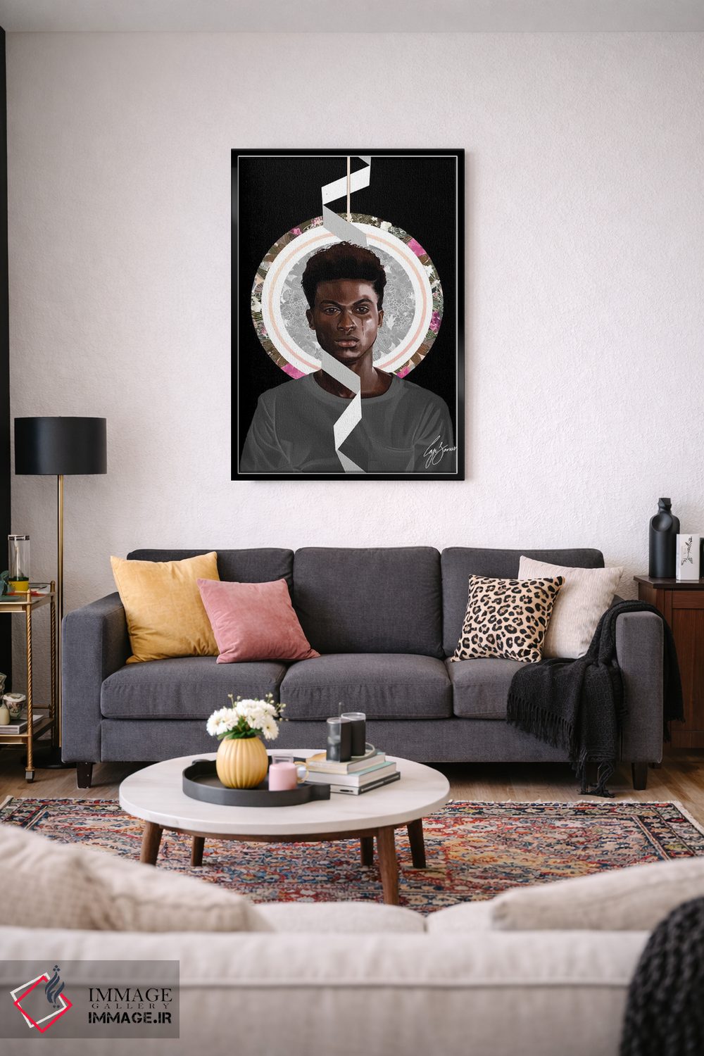 تابلو دکوراتیو ما چون پادشاهان اثر لاژی سنوسی - D3B