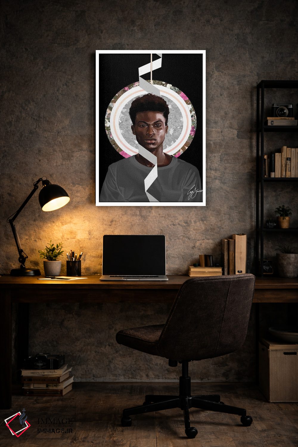 تابلو دکوراتیو ما چون پادشاهان اثر لاژی سنوسی - D6W