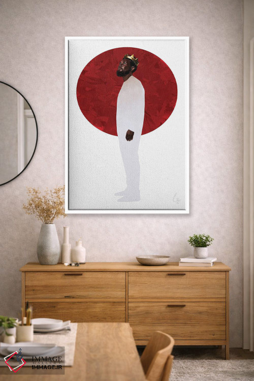 تابلو دکوراتیو تاج اثر لاژی سنوسی - D2W