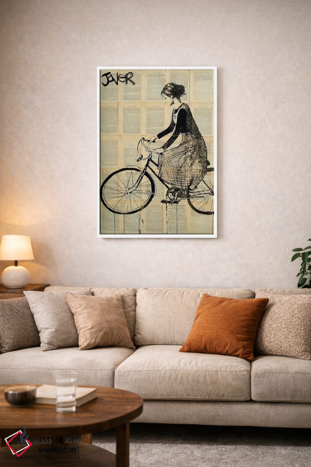 تابلو دکوراتیو راه ویولت اثر لوی جوور - D5W