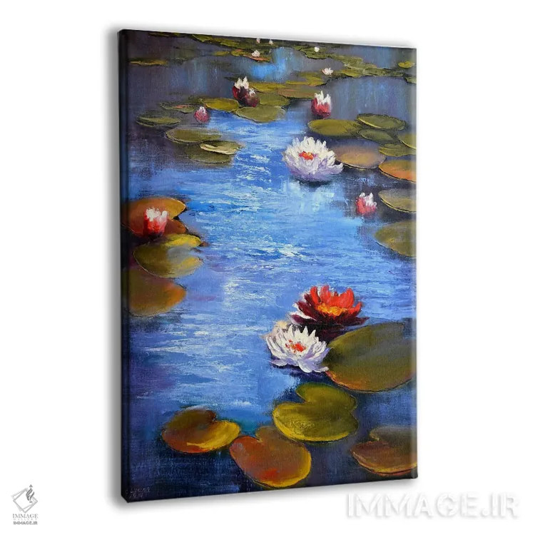 تابلو دکوراتیو برکه سانی اثر النا لوکینا - نمای پرسپکتیو محصول