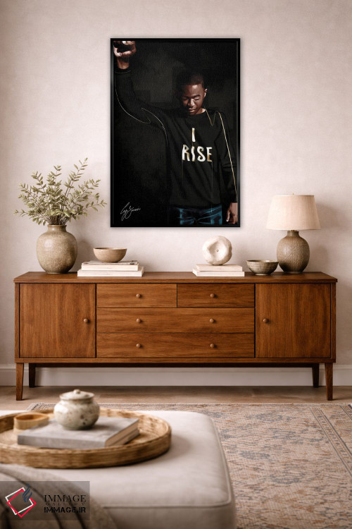 تابلو دکوراتیو دنیا مال توست اثر لاژی سنوسی - D5B