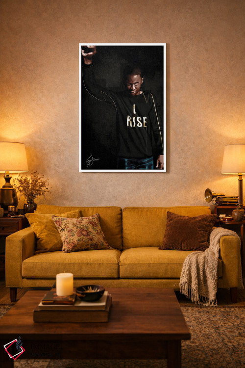 تابلو دکوراتیو دنیا مال توست اثر لاژی سنوسی - D4W