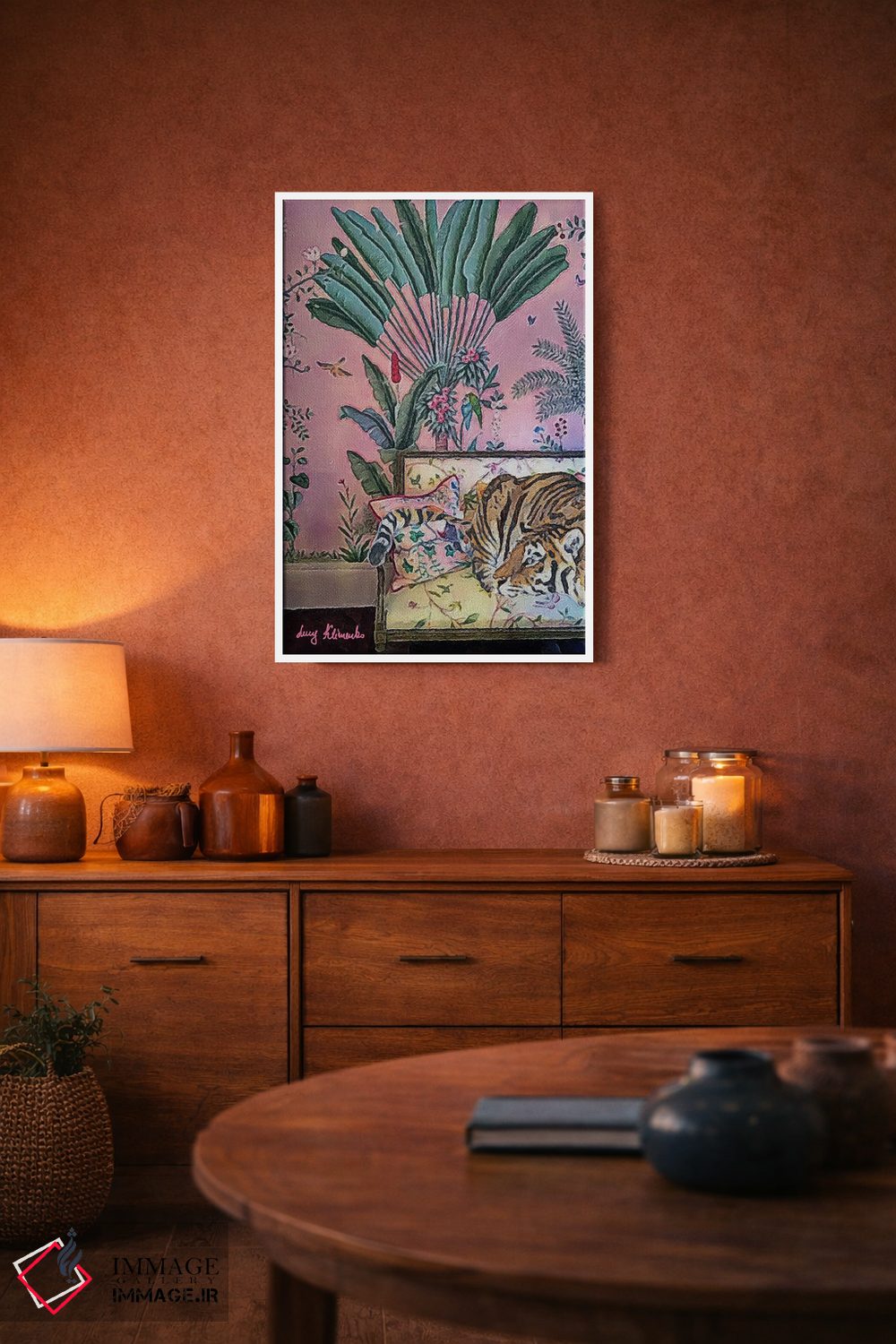 تابلو دکوراتیو خیال پردازی اثر لوسی کلیمنکو - D3W