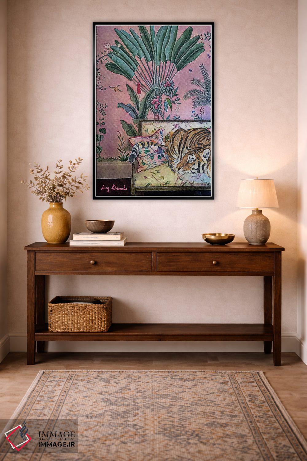 تابلو دکوراتیو خیال پردازی اثر لوسی کلیمنکو - D4B