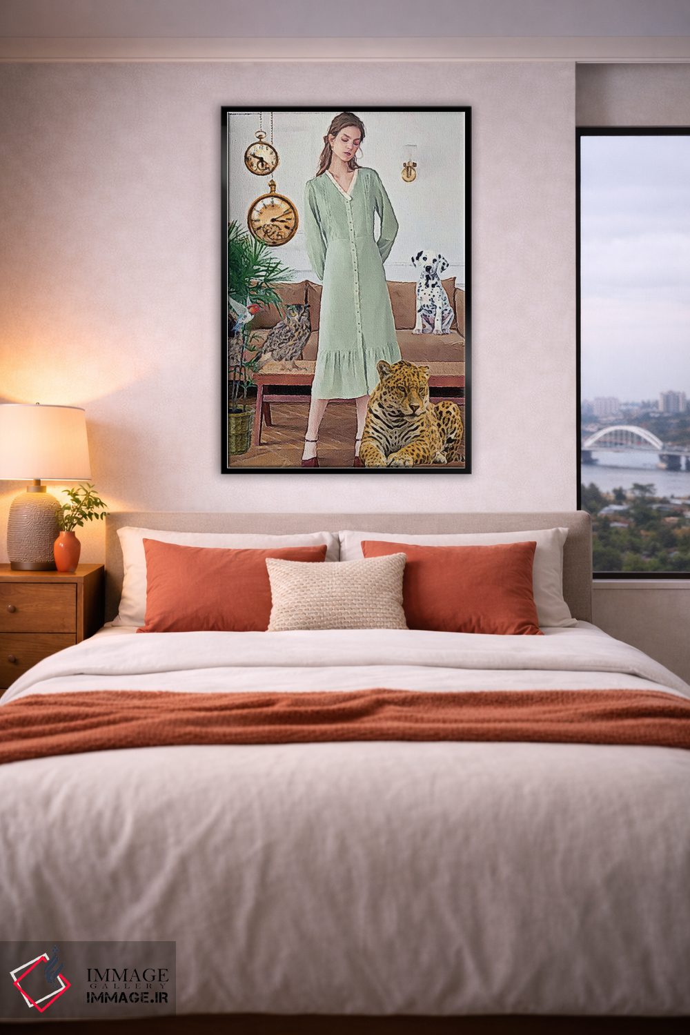 تابلو دکوراتیو عکس خانوادگی اثر لوسی کلیمنکو - D5B