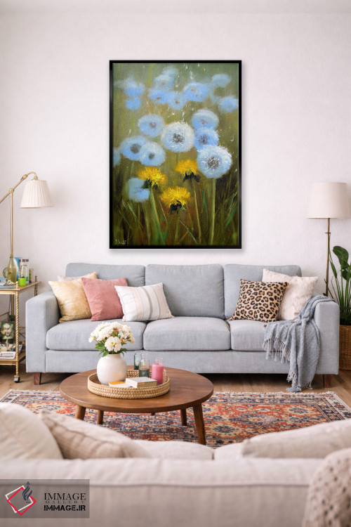 تابلو دکوراتیو لطافت اثر النا لوکینا - D1B