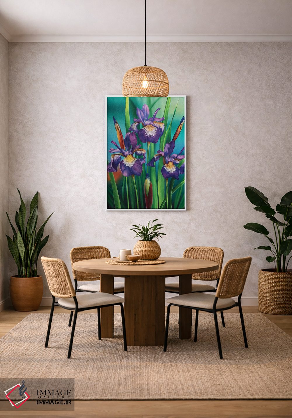 تابلو دکوراتیو دست نخورده اثر لیام کوموات - D3W