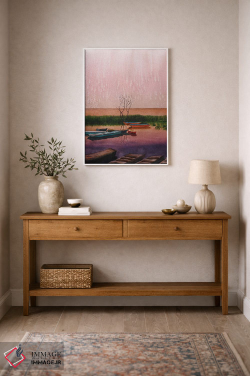 تابلو دکوراتیو آرامش II اثر لیام کوموات - D1W