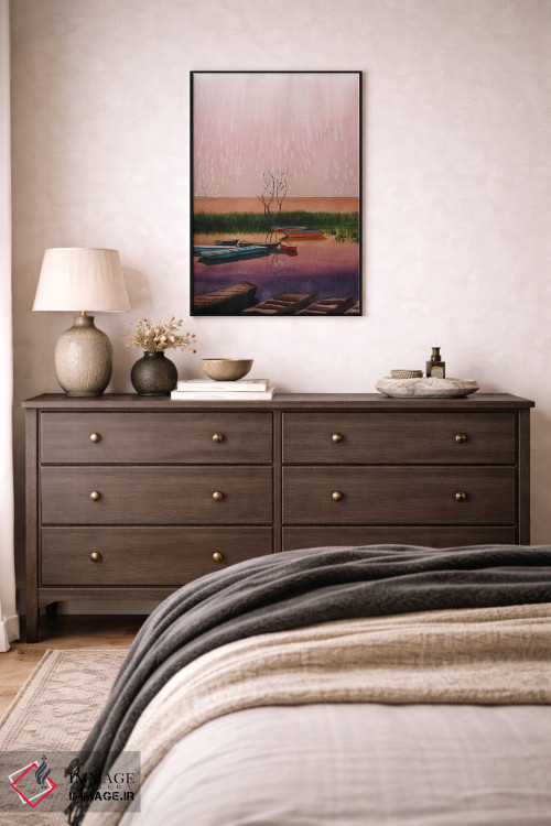 تابلو دکوراتیو آرامش II اثر لیام کوموات - D4B