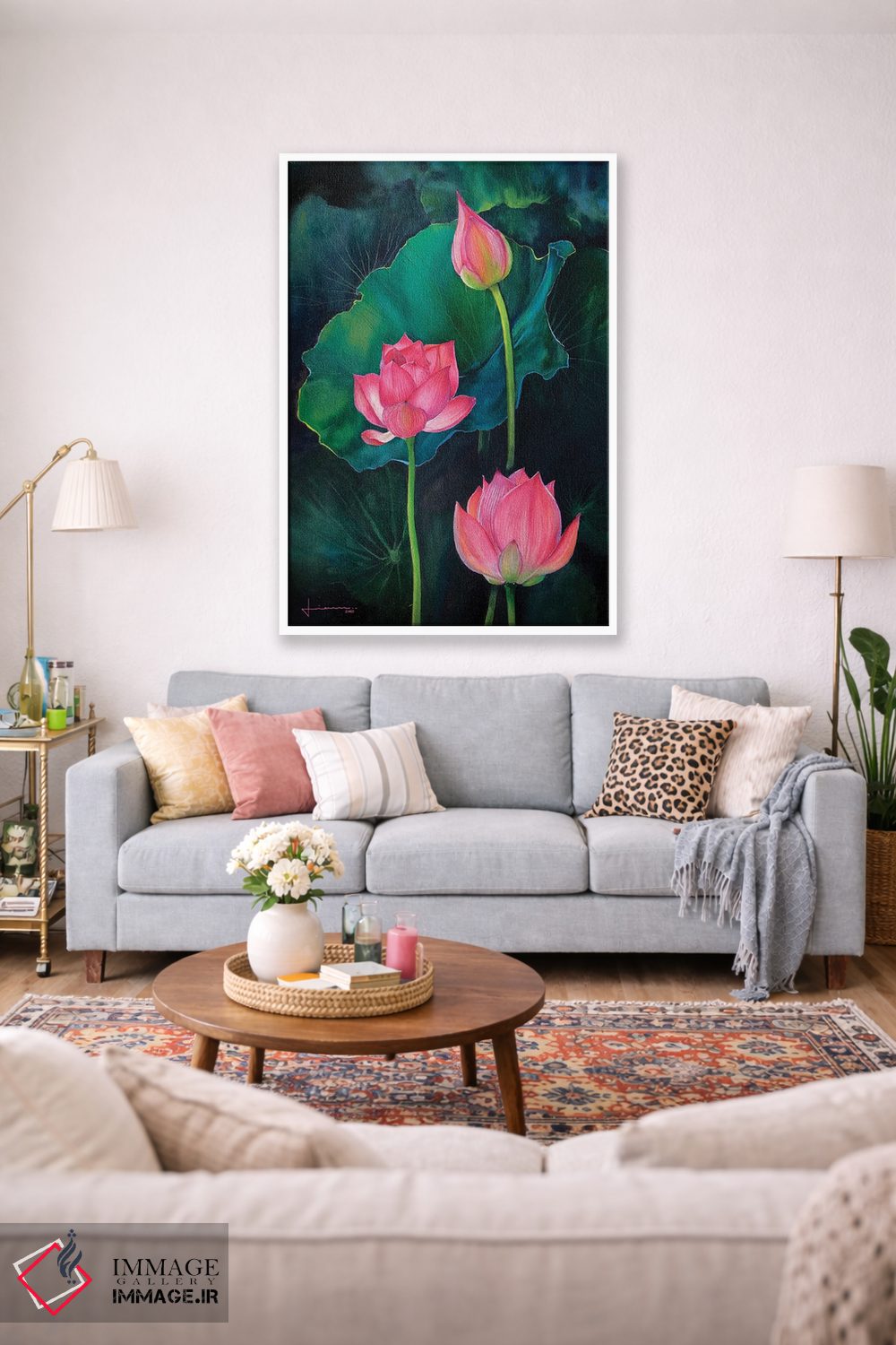 تابلو دکوراتیو جوان سازی اثر لیام کوموات - D1W