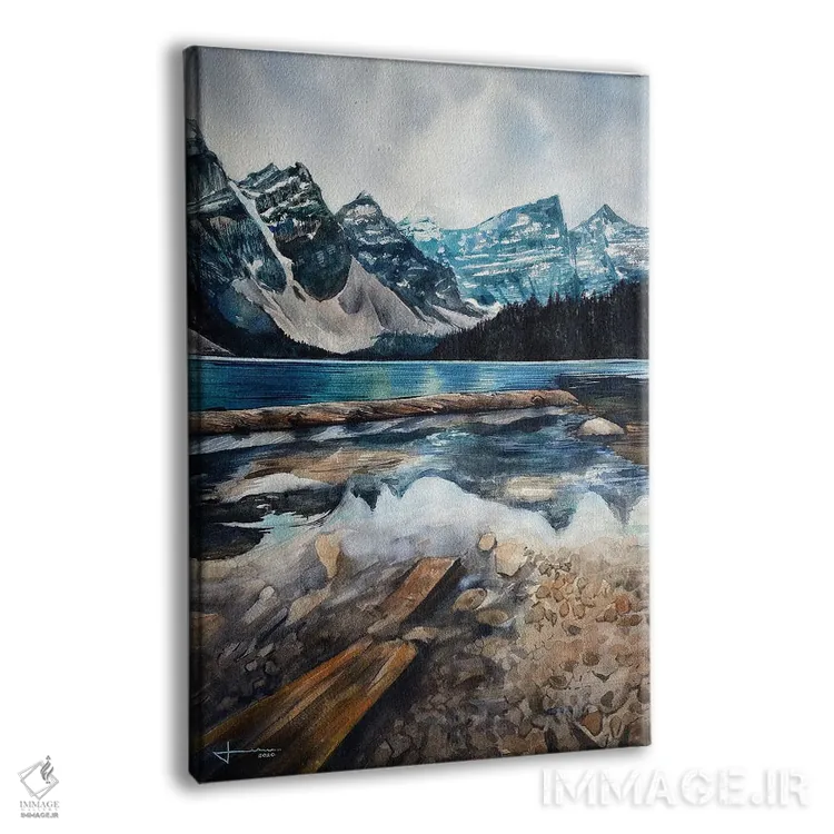 تابلو دکوراتیو مورین ۲ اثر لیام کوموات - نمای پرسپکتیو محصول