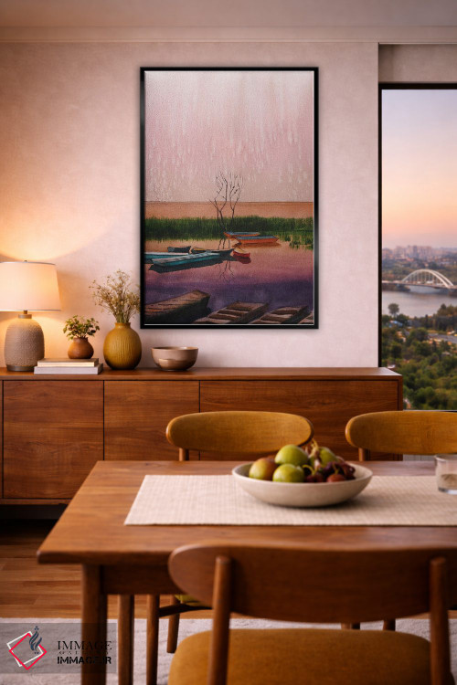 تابلو دکوراتیو آرامش II اثر لیام کوموات - D6B