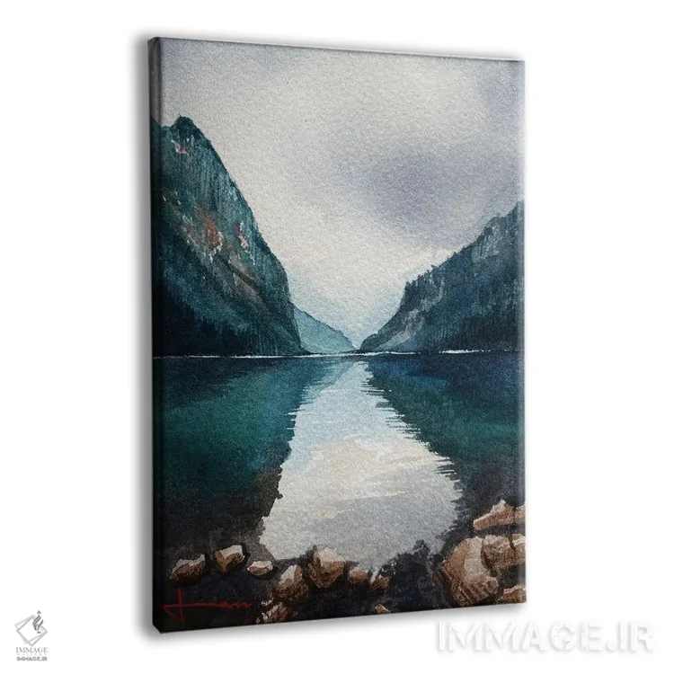 تابلو دکوراتیو مستقیما عبور کردن اثر لیام کوموات - نمای پرسپکتیو محصول