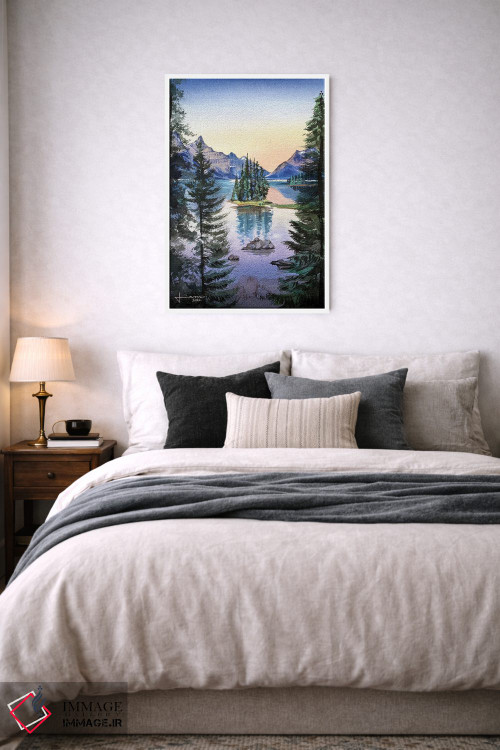 تابلو دکوراتیو کاج اثر لیام کوموات - D5W