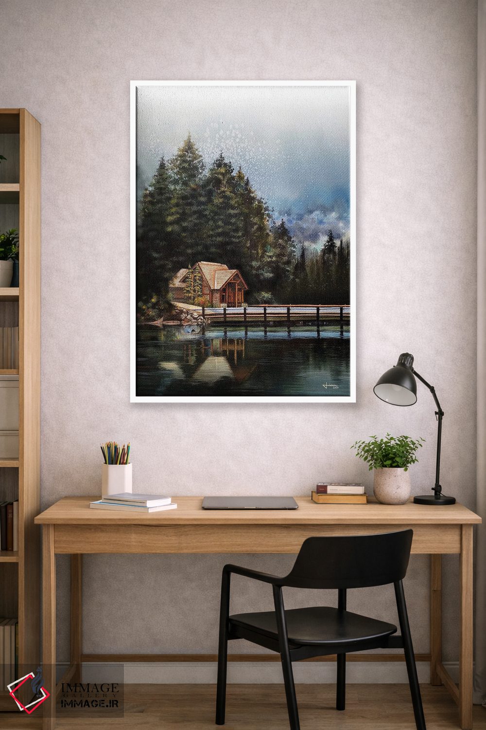 تابلو دکوراتیو نسیم اثر لیام کوموات - D1W