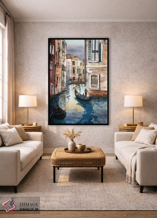 تابلو دکوراتیو ونیز ۱ اثر لیام کوموات - D1B