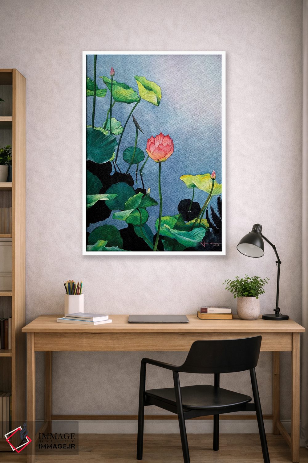 تابلو دکوراتیو شکوفه اثر لیام کوموات - D1W