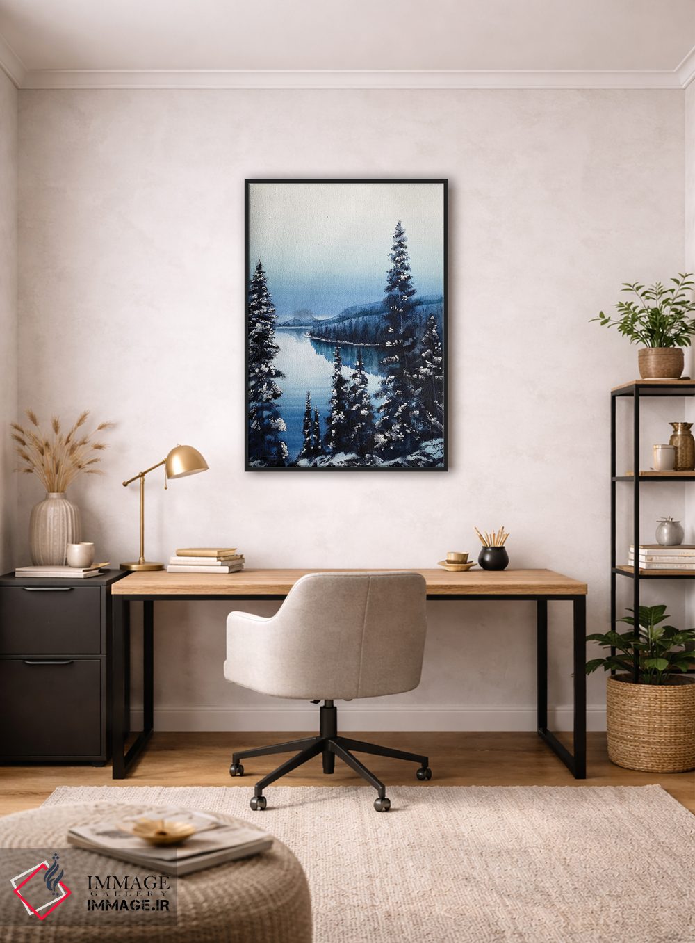 تابلو دکوراتیو منظره اثر لیام کوموات - D3B