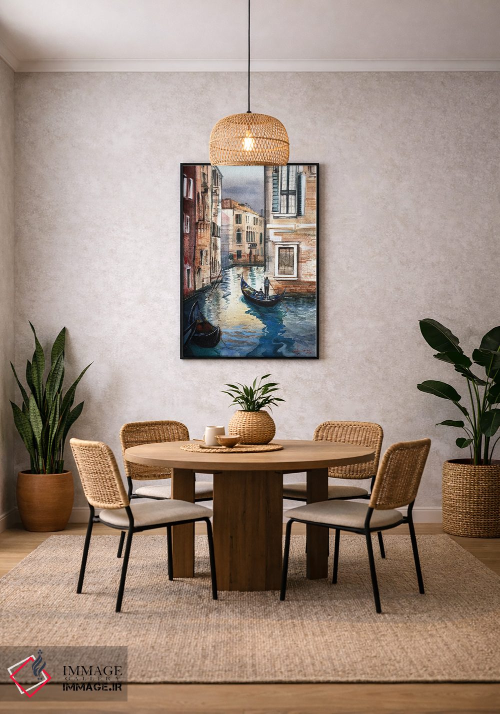 تابلو دکوراتیو ونیز ۱ اثر لیام کوموات - D3B