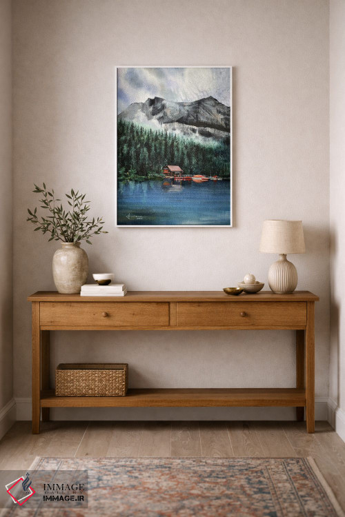 تابلو دکوراتیو نسیم اثر لیام کوموات - D1W