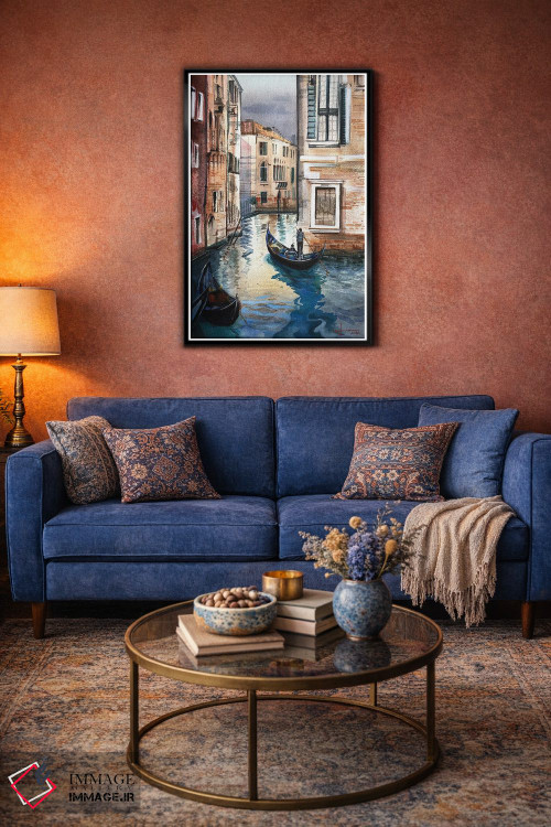 تابلو دکوراتیو ونیز ۱ اثر لیام کوموات - D4B