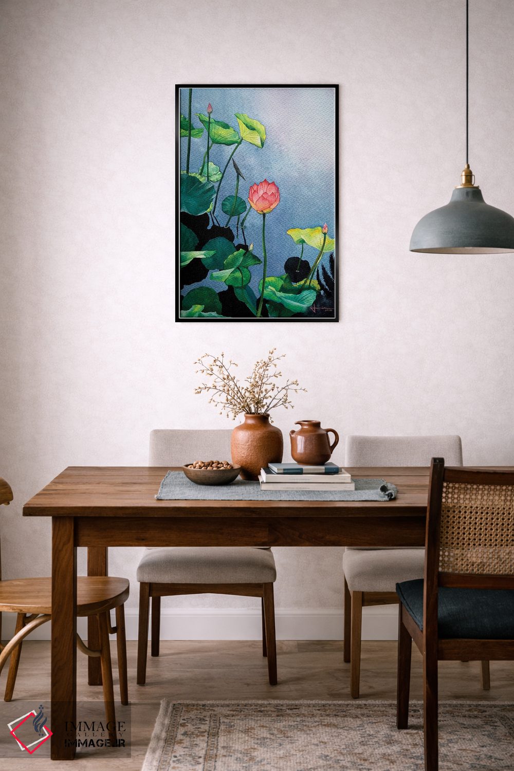 تابلو دکوراتیو شکوفه اثر لیام کوموات - D6B