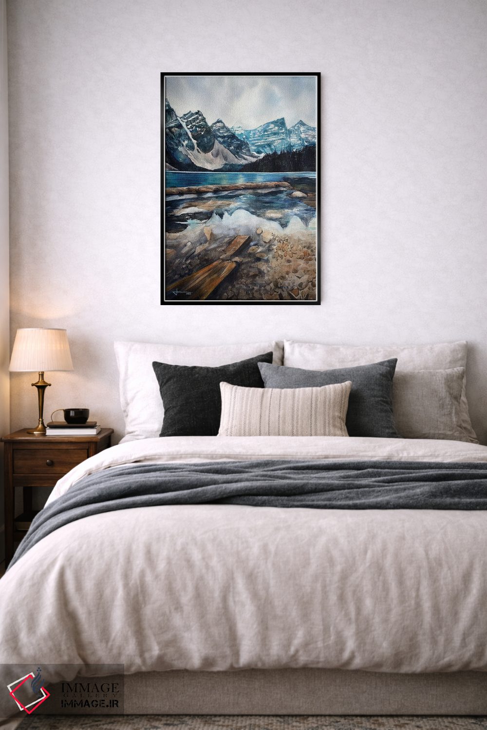 تابلو دکوراتیو مورین ۲ اثر لیام کوموات - D6B