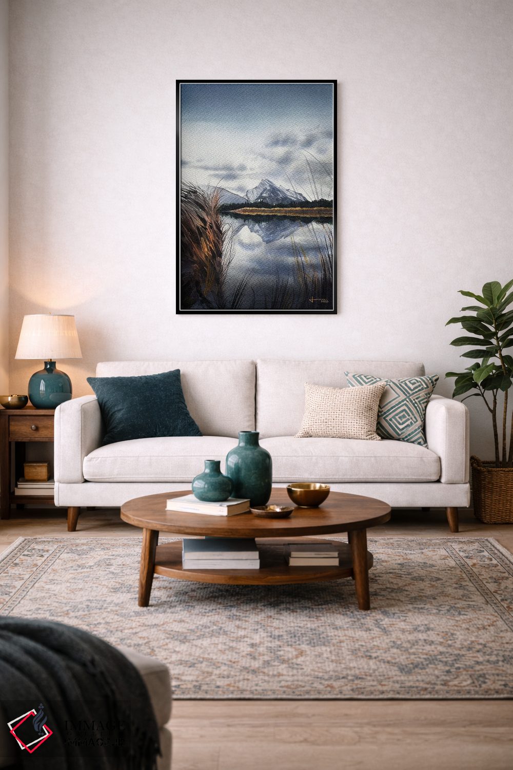 تابلو دکوراتیو در افق اثر لیام کوموات - D5B