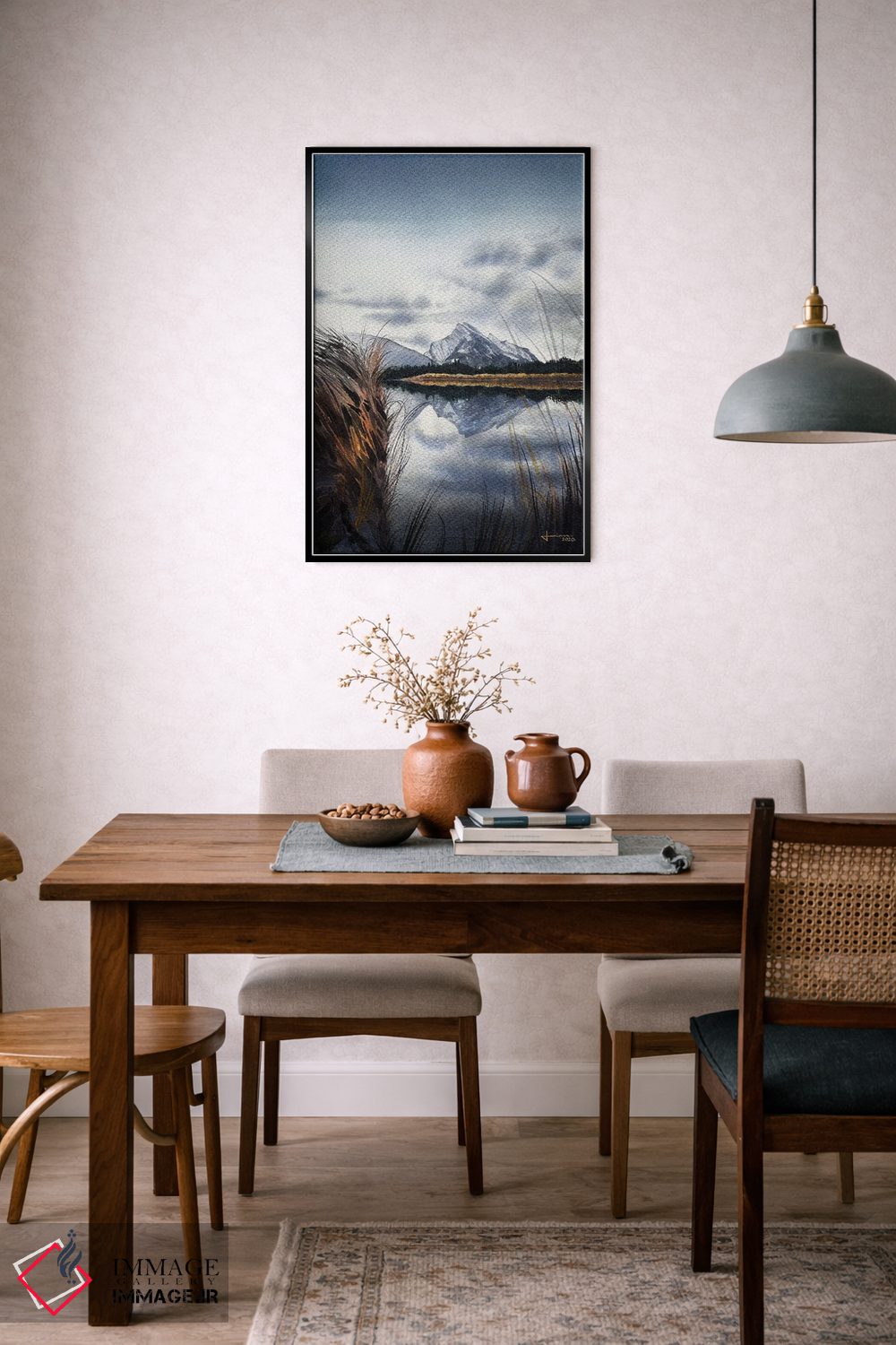 تابلو دکوراتیو در افق اثر لیام کوموات - D6B